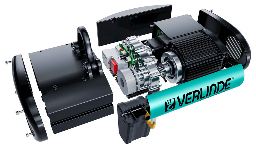 VERLINDE presenta una nueva gama de polipastos eléctricos de cadena de alta tecnología: EUROCHAIN VX